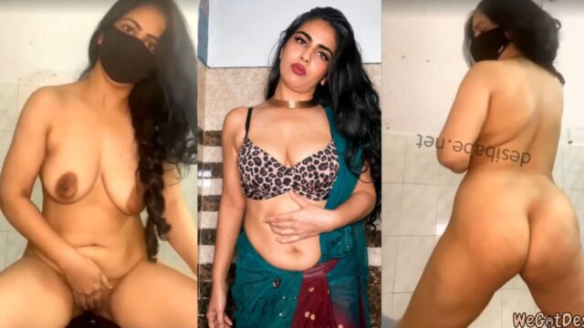 Riya Malhotra Viral Bathroom Tease  Wet Pussy and Asshole viral video