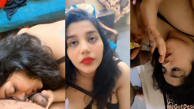 Chubby Wife Gives Blowjob & Asshole Fucking Video